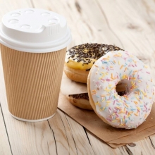 Καφές Επιλογής + Donut Σοκολάτα