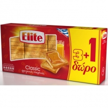 3 Elite Φρυγανιές + 1 ΔΩΡΟ