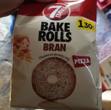 Bake Rolls Bran Pizza 160gr