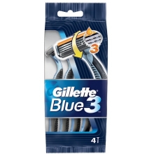 Gillette Blue 3 Ξυραφάκια (4 τεμ)