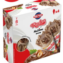 Rodeo Nucrema Cones (4 τεμ)