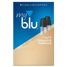 Κάψουλα Tobacco Vanilla 0.8% ( 2×1.5ml) - 6.00 ευρώ