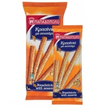 Κριτσίνια Παπαδοπούλου 140gr