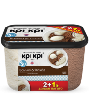 Κρι Κρι Βανίλια - Κακάο 2lt + 1lt ΔΩΡΟ