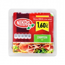 Ζαμπόν Νίκας σε Φέτες 160gr