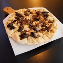 Mushroom and Gruyere Pizza