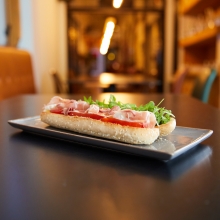 Prosciutto and Mozzarella