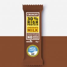 Crunchy 30% High Protein Bar Chocolate Milk 40gr