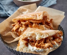 Gyros BBQ Melt Sandwich