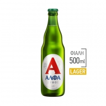 Άλφα Μπύρα Φιάλη 500ml