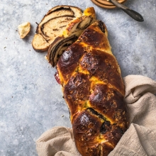 Τσουρέκι Σοκολάτας Amandier