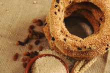 Κουλούρι με Σταφίδες