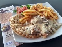 Φιλέτο Κοτόπουλο a la Creme Μερίδα Μεγάλη