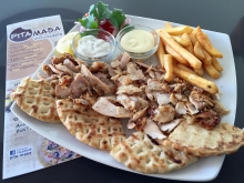 Γύρος Κοτόπουλο Μερίδα Μεγάλη