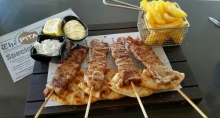 Σουβλάκι Χοιρινό Μερίδα Μεγάλη