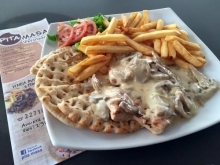 Φιλέτο Κοτόπουλο a la Creme Μερίδα Μεσαία