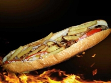 Σουβλάκι Κοτόπουλο Παντόφλα
