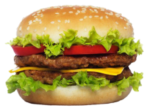 Burger με Διπλό Μπιφτέκι