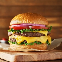 Burger με Μπιφτέκι Λαχανικών