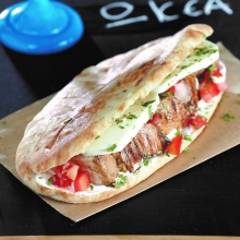 Κυπριακή Πίτα με Λουκάνικο Χωριάτικο