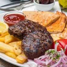 Μπιφτέκι Μοσχαρίσιο Μερίδα (2 τεμ)