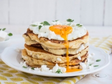 Αλμυρά Pancakes (good for two)