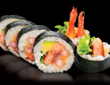 Tiger Shrimp Futomaki Sushi