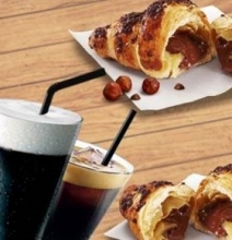 Καφές Επιλογής + Κρουασάν με Πραλινα