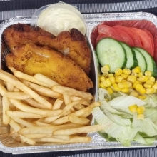 Σνίτσελ Κοτόπουλο Μερίδα (2 τεμ)