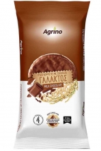 Agrino Ρυζογκοφρέτες με Σοκολάτα Γάλακτος 60gr