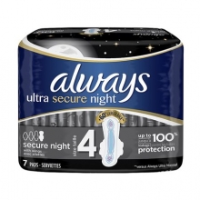 Always Ultra Secure Night σερβιέτες
