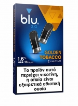 Blu 2.0 Golden Tobacco 1.6% - 6.00 ευρώ