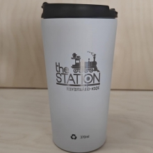 Ecolife Ποτήρι Θερμός Λευκό 370ml