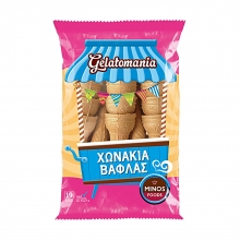 Gelatomania Χωνάκια Βάφλας (19 τεμ)