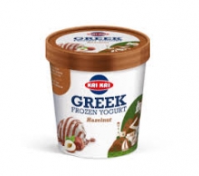 Greek Frozen Yogurt Hazelnut