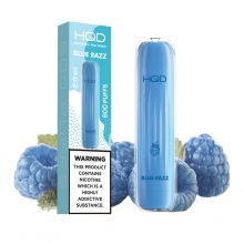 HQD 350 Puffs Blue Razz - 6.50 ευρώ