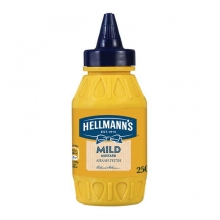 Hellmanns Mild Mustard 250gr