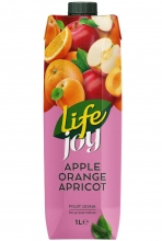 Life Joy Μήλο - Πορτοκάλι - Βερίκοκο 1lt