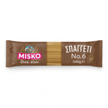 Misko Μακαρόνια Ολικής Νο6 500gr