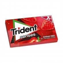 Trident Senses Strawberry Flavour 14 τεμ