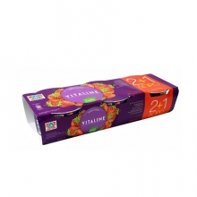 Vitaline Φράουλα 3 τεμ x 180gr