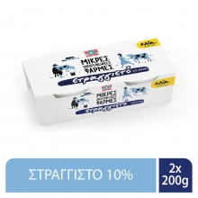 Μικρές Οικογενειακές Φάρμες Γιαούρτι Πλήρες (2 τεμ x 200gr)
