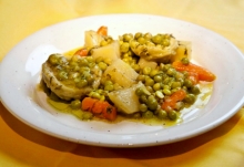 Αρακάς με Αγκινάρες