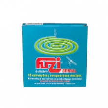 10 Καπνογόνες Εντομοκτόνες Σπείρες Fuzi Spiral
