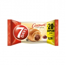 7Days Κρουασάν με Γέμιση Κρέμα Κακάο 70gr