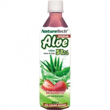 Aloe NatureTech Φράουλα 500ml