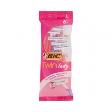 Bic Twin Lady Ξυραφάκια 3 Λεπίδες (6 τεμ)