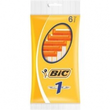 Bic Ξυραφάκια 1 Λεπίδα (6 τεμ)