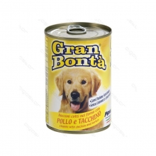 Gran Bonta Σκυλοτροφή Pollo e Tacchino 400gr