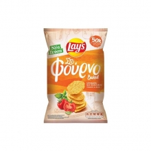 Lays στο Φούρνο Ντομάτα και Βασιλικό 105gr